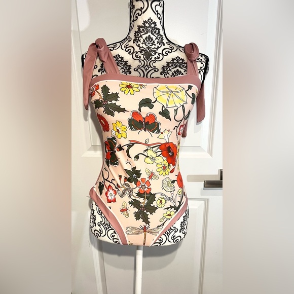 Floral Women Swim Coverup Set - Picture 3 of 5